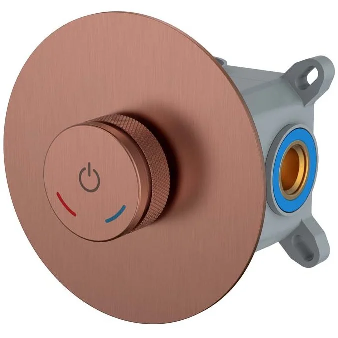 Смеситель автоматический на 1 функцию Boheme Tech Bronze Brushed, 154-4-BRB