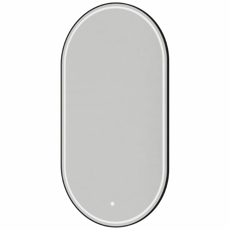 Зеркало овальное Boheme 60x110 Black, 568-B