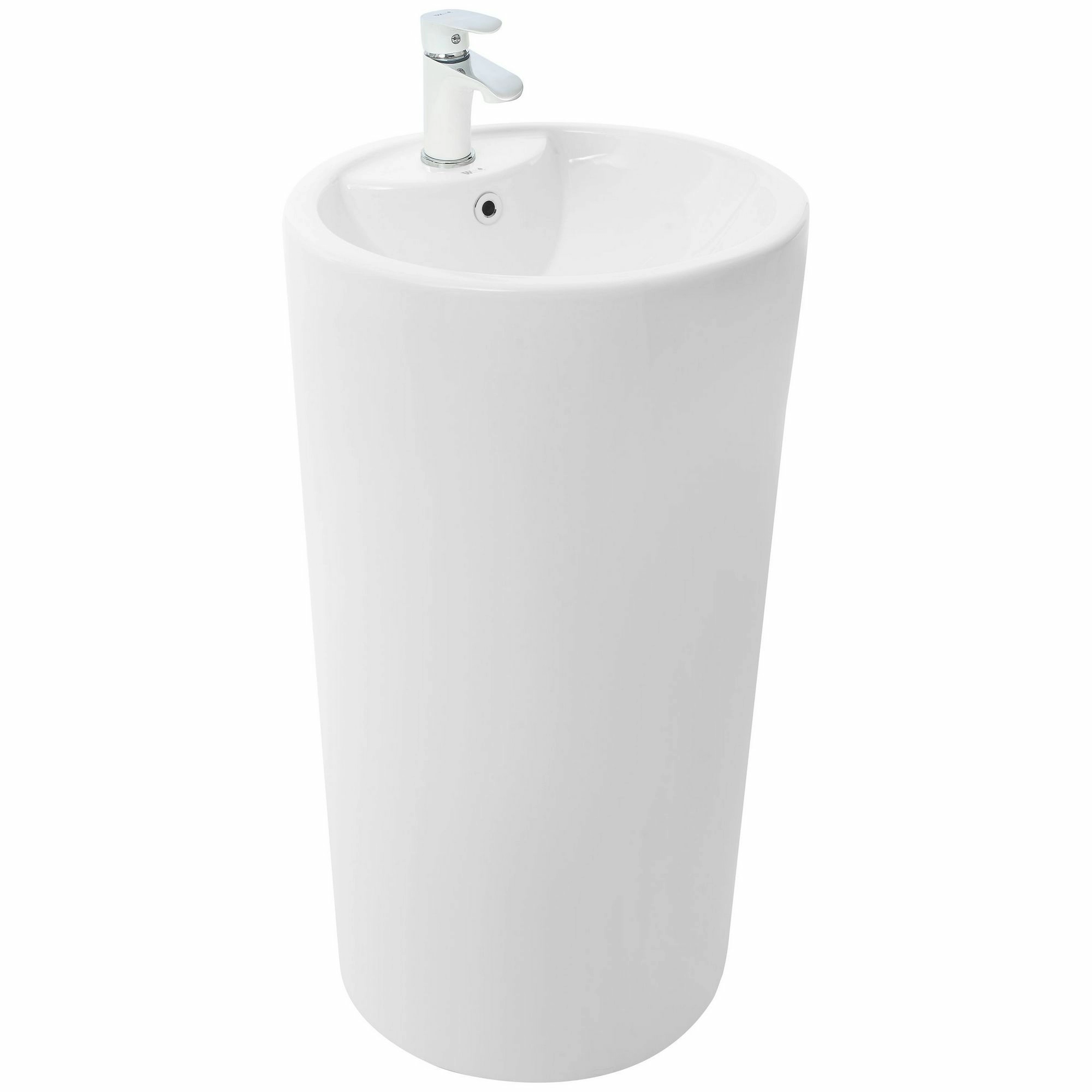 Раковина напольная WeltWasser 46x46, WW LEERBACH 4646 GL-WT