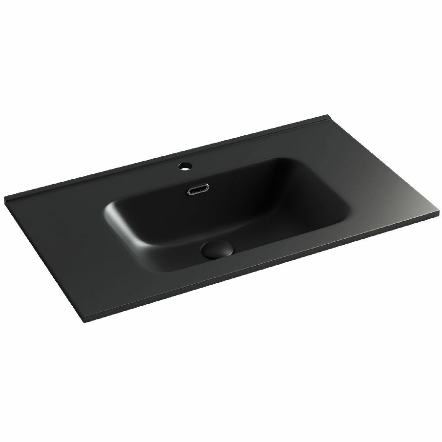 Умывальник накладной прямоугольный CeramicaNova Element 81x46.5, CN7005MB