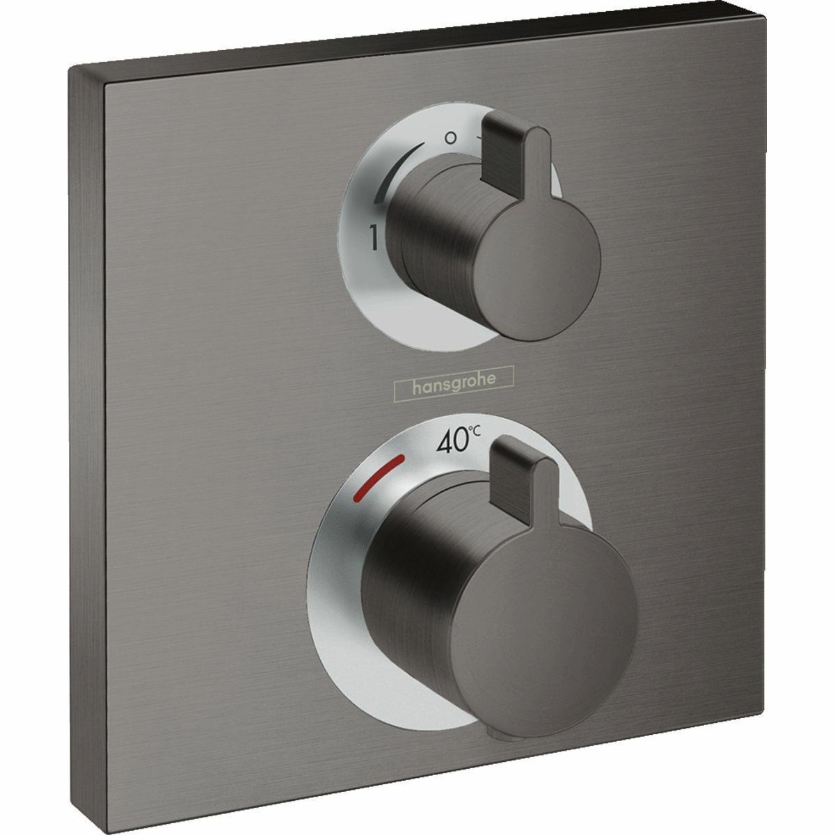 Термостат скрытого монтажа Hansgrohe Ecostat Square 2 потребителя CM, 15714340