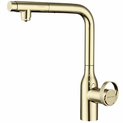 Смеситель для кухни Paulmark Urban золото, Ur213104-G