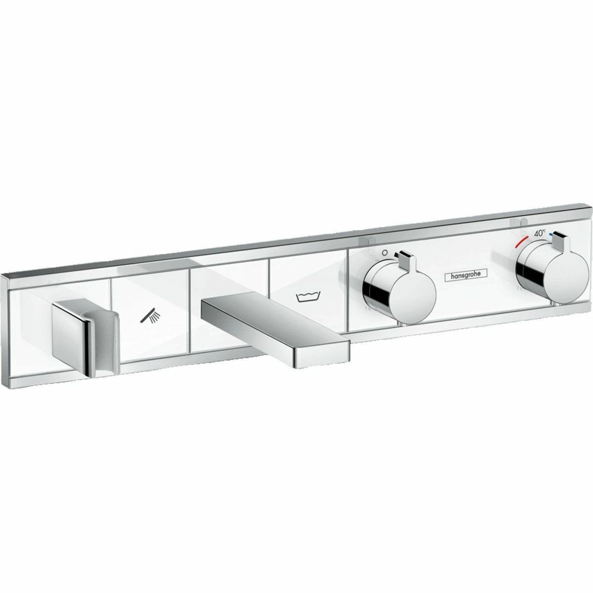 Термостат скрытого монтажа с 2 кнопками Hansgrohe RainSelect, 15359400