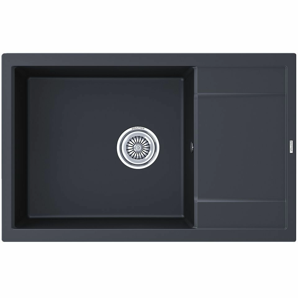 Мойка Paulmark Flugen 60 антрацит, PM317850-AN