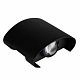Фасадный светильник Arte Lamp Bosto, A3122AL-2BK