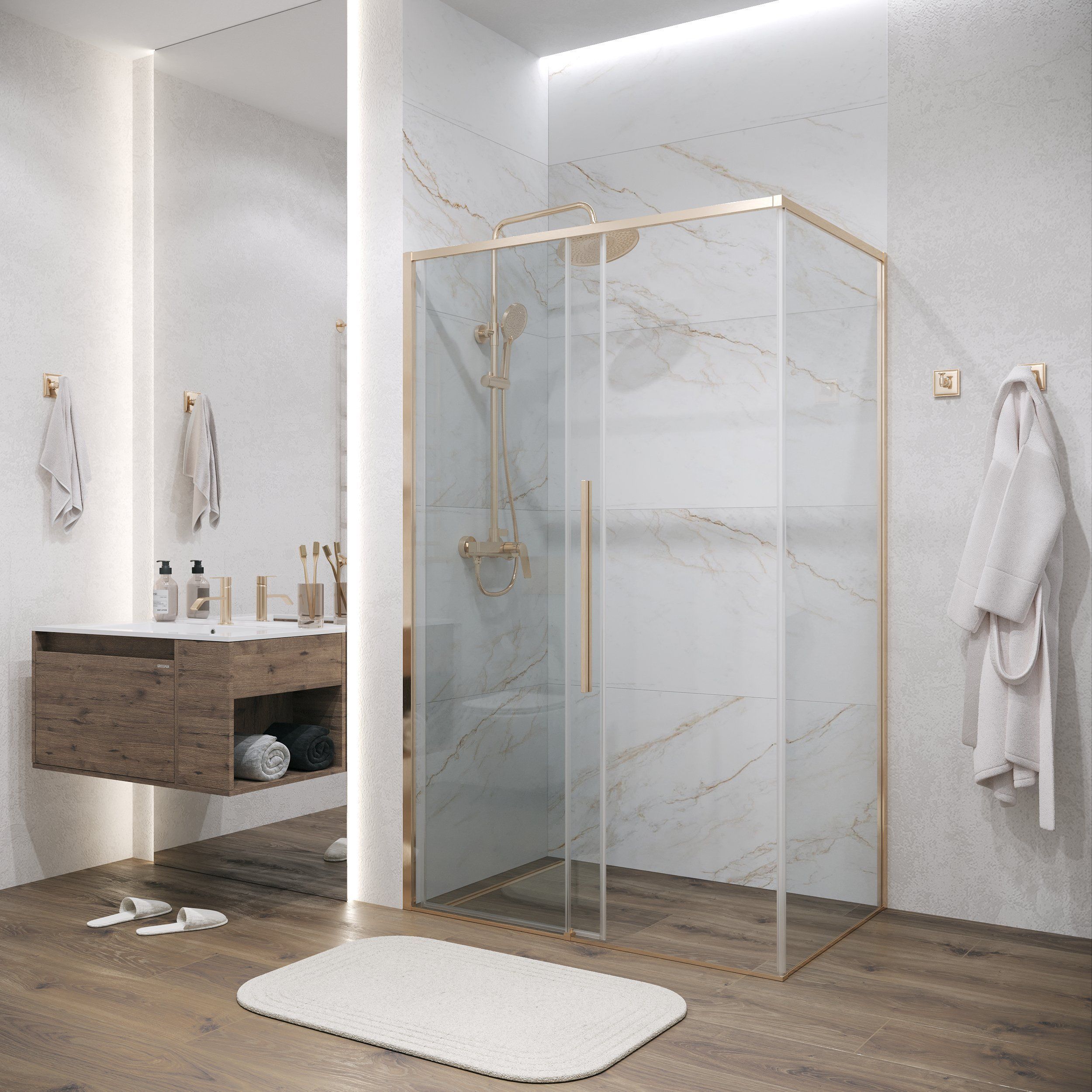 Душевой уголок Grossman Galaxy Gold