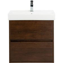 База под раковину подвесная BelBagno Neon 50/60 Rovere Scuro