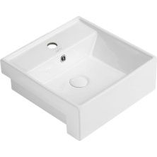 Раковина накладная Abber Rechteck 41.5x41.5 AC2208 белая