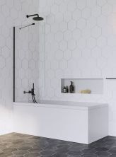 Шторка для ванны Radaway Idea Black PNJ