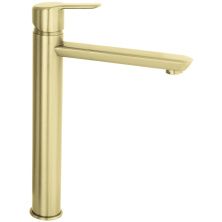 Смеситель для раковины высокий Deante Arnika Gold Br, BQA_R20N