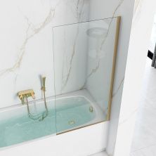Шторка на ванну Rea Elegant Gold