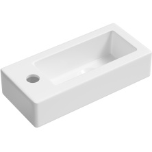 Настенная или накладная раковина Lavinia Boho Bathroom Sink Slim 37x18