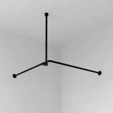 Карниз для ванной 90x90 WasserKRAFT Elbe, SC-729090