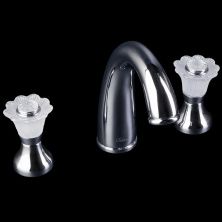 Смеситель для раковины на 3 отверстия Boheme Camelia Chrome, 277