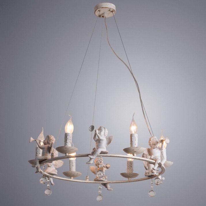 Подвесная люстра Arte Lamp Amur, A1133SP-6WG