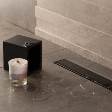Трап душевой Pestan Confluo Frameless Line Black Glass