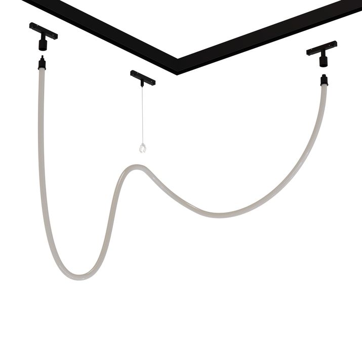 Подвес-держатель в шинопровод для гибкого неона Loop Arte Lamp Linea-Accessories, A492206