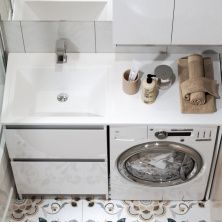 Тумба Alavann Soft Silver 120