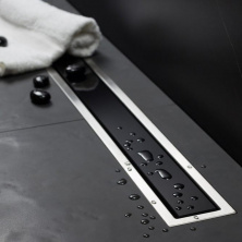 Душевой лоток Pestan Confluo Premium Line Black Glass