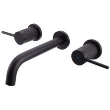 Смеситель для раковины Vincea Groove, VBFW-4G1MB