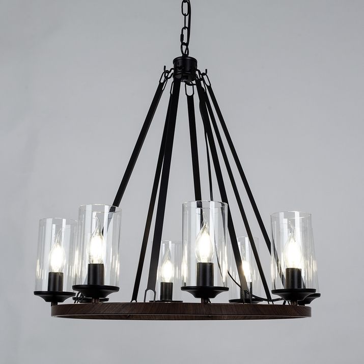 Подвесная люстра Arte Lamp Dalim, A7014SP-8BK
