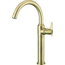 Смеситель для раковины высокий Deante Temisto Bronzo, BQT_M20K