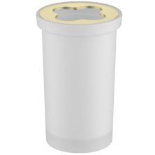 Стакан настольный для зубных щеток Timo Saona Brushed Gold, 13233/17