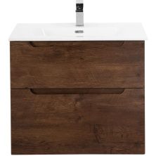 База под раковину подвесная BelBagno Etna-H60 60/70/80/90/100 Rovere Moro