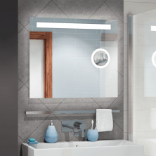 Зеркало Континент Eldorado LED с увеличительным зеркалом