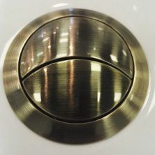 Кнопка арматуры бачка Belbagno Boheme бронза, CZR-BTN-BRONZE