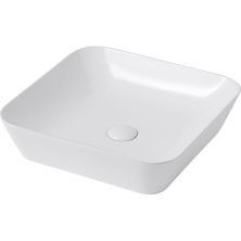 Раковина накладная Abber Rechteck 43x43 AC2205 белая