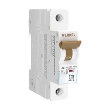 Автоматический выключатель Werkel W901P064 1P 6A C 4,5kA