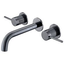 Смеситель для раковины Vincea Groove, VBFW-4G1GM