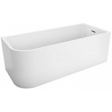 Угловая овальная акриловая ванна Belbagno BB712