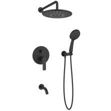 Душевая система скрытого монтажа Esko Singapore Black, 7in1 SB