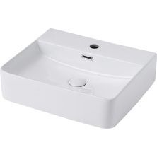 Раковина накладная Abber Rechteck 50x42 AC2203 белая