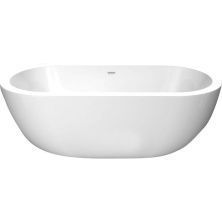 Отдельностоящая овальная акриловая ванна Belbagno BB13