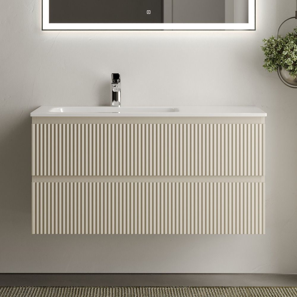 Тумба подвесная Sancos Snob R Beige Soft 100