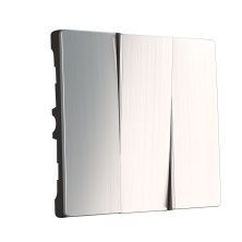 Набор клавиш для выключателя трехклавишного Werkel W1139002 (глянцевый никель)