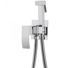Смеситель с гигиеническим душем Abber Wasserfall хром, AF8625