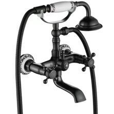 Смеситель для ванны Rea Rustico Old Black, REA-B0701