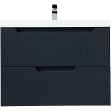 База под раковину подвесная BelBagno Vittoria 70/80/90/100 Grigio Opaco