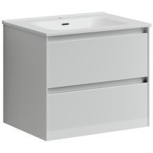 Тумба подвесная Sancos Cento белый глянец 60/80/90/100/120