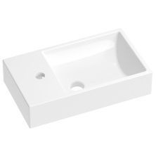 Настенная или накладная раковина Wellsee WC Area 45x26, 151804000