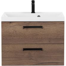 База под раковину подвесная BelBagno Aurora 60/70/80/90 Rovere Tabacco
