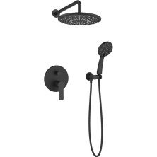 Душевая система скрытого монтажа Esko Singapore Black, 6in1 SB