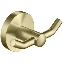 Крючок двойной Timo Saona Brushed Gold, 13012/17