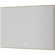 Прямоугольное зеркало Boheme Matt Gold, 543-MG
