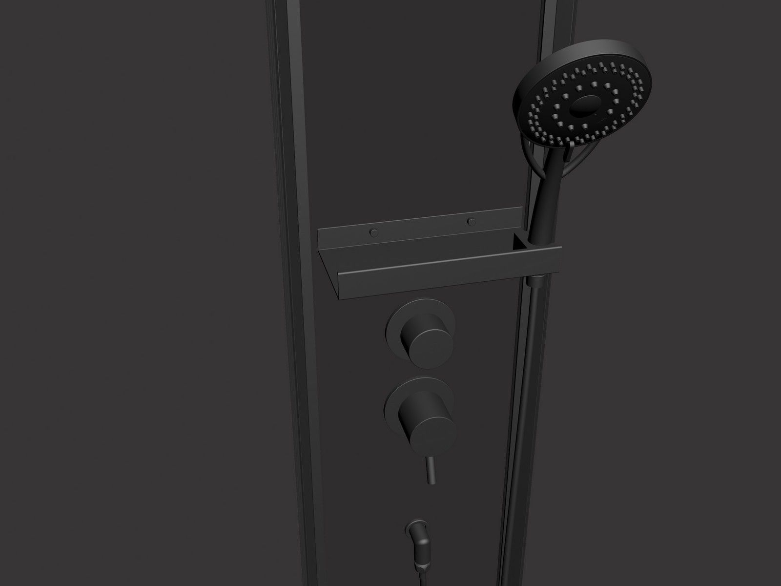Душевая кабина Timo Premium ILMA 902 Black 120x80