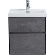 База под раковину подвесная BelBagno Pietra 50 Stucco Cemento, MINI-500AS-2C-SO-SCM